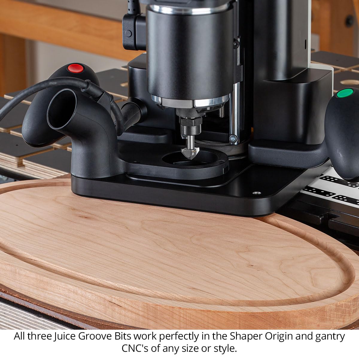 Ultra-Shear Juice Groove Router Bits, 1/2